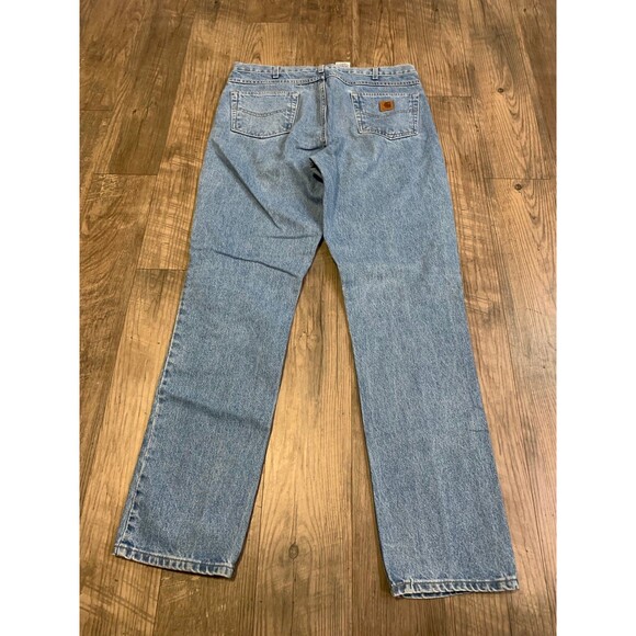 Men’s Carhartt Traditional Fit Jeans Preowned Size 38X36 - Picture 3 of 7
